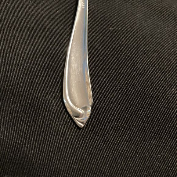 Oneida Shasta Stainless Serving Spoon Tablespoon Oneidacraft Deluxe Flatware - Picture 5 of 8
